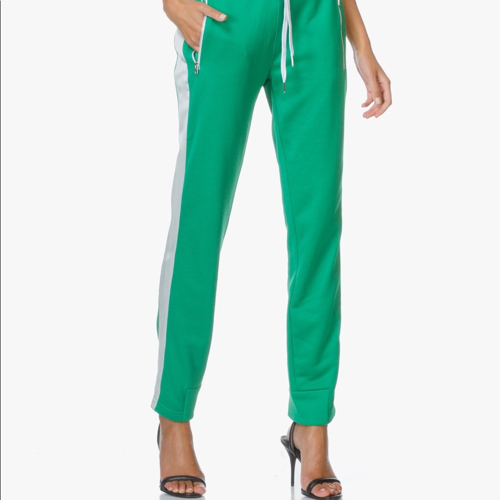Rag and Bone Kelly Mika Satin Trimmed Pants